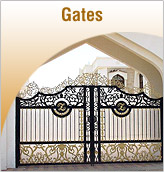 Automated Swing Gates,Rail on ramp,Decorative Gates
